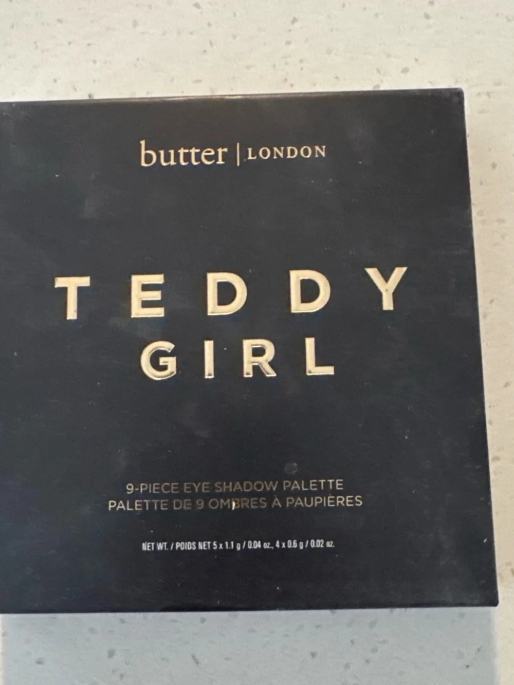 butter LONDON Teddy Girl Eyeshadow Palette - Black, Gold & Red Tones
